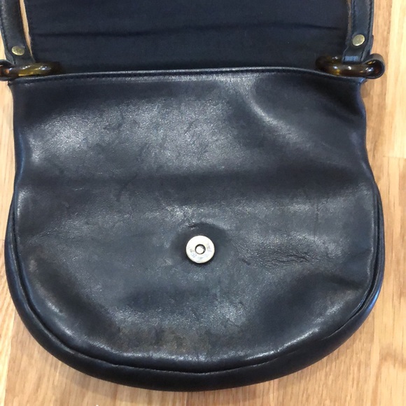 ESPRIT Leather Messenger Satchel Shoulder Bag - Picture 4 of 12